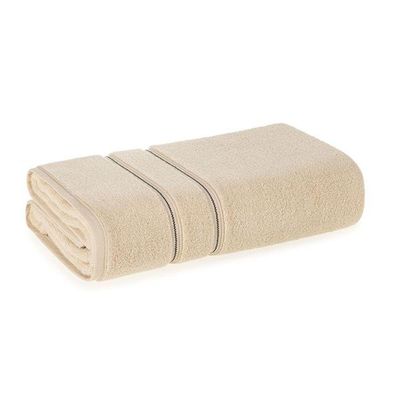 Toalha De Rosto Fio Zero Twist 100% Algodão Plaza Grão/preto