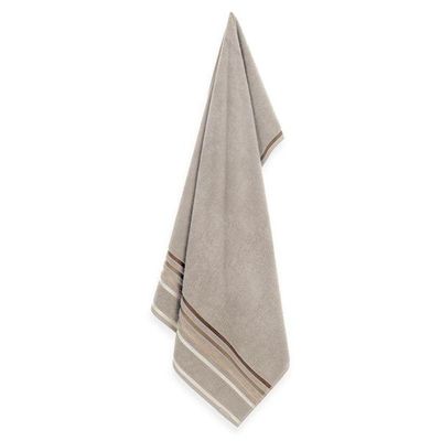 Toalha De Rosto Lumina Fio Penteado Max Karsten Lunar/greige