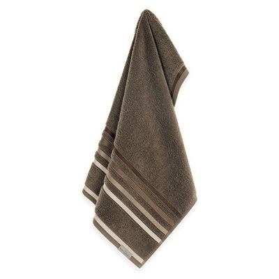 Toalha De Rosto Lumina Fio Penteado Max Karsten Gris/greige