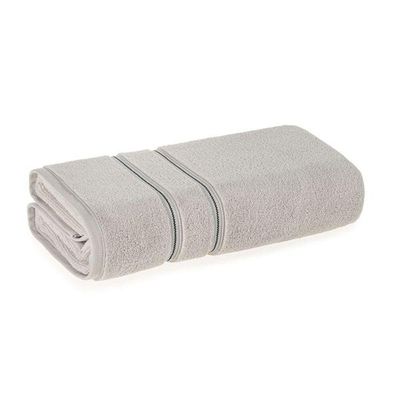Toalha De Banho Fio Zero Twist 100% Algodão Plaza Mineral/preto