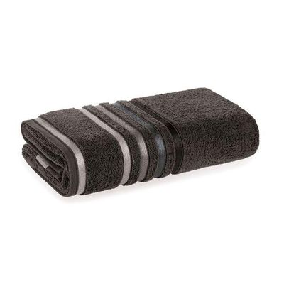 Toalha De Rosto Lumina Fio Penteado Max Karsten Carbono/cinza