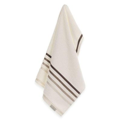 Toalha De Rosto Lumina Fio Penteado Max Karsten Ivory/greige