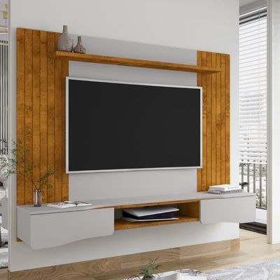 Painel Tv 65 Polegadas Litoral Naturalle Off-white