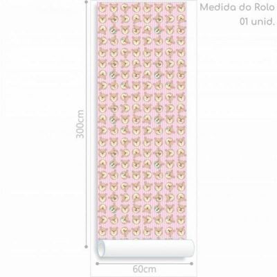 Papel De Parede Infantil Ursinho Divertido
