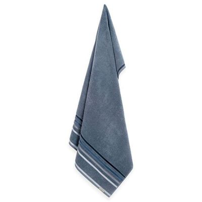 Toalha Banhão Lumina Fio Penteado Max Karsten Sereno/azul