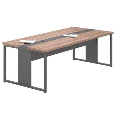 Mesa De Diretor De Sala Reunião Lens Noce Preto