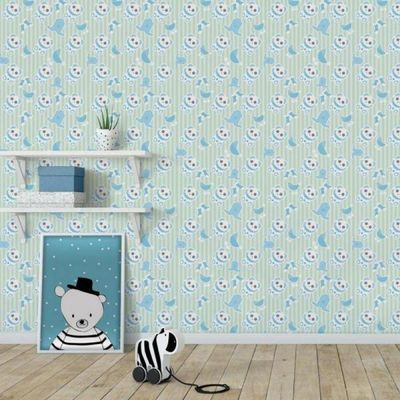 Papel De Parede Infantil Ursinho Menino