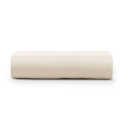 Lençol Queen Cintilante Percal 180 Fios Sem Elástico - Palha - 100% Algodão