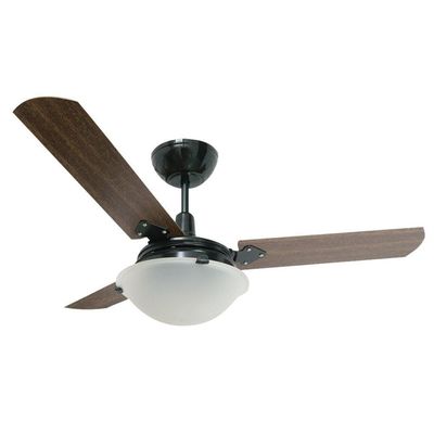 Ventilador Unions Preto 110v 3 Pás Verniz