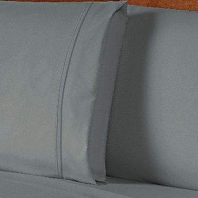 Coordenado Cobre Leito Casal E Lençol Diplomata 7 Peças - Cinza - 100% Poliéster
