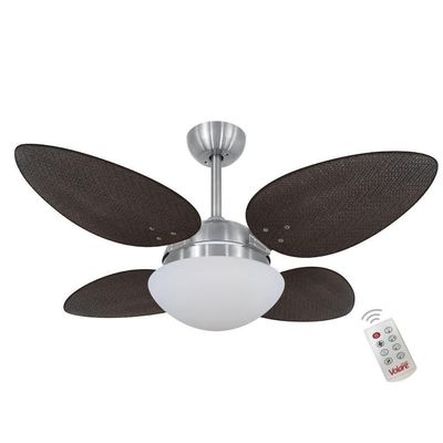 Ventilador Volare P Palmae Tabaco 110V E Controle Remoto