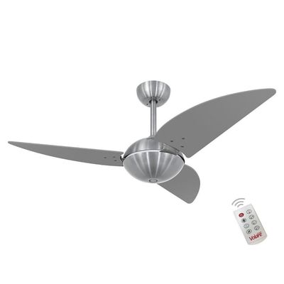 Ventilador Volare Off Class Titanio 220V E Controle Remoto