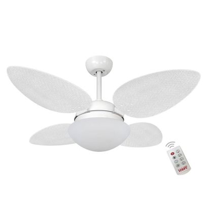 Ventilador Volare P Palmae Branco 110V E Controle Remoto