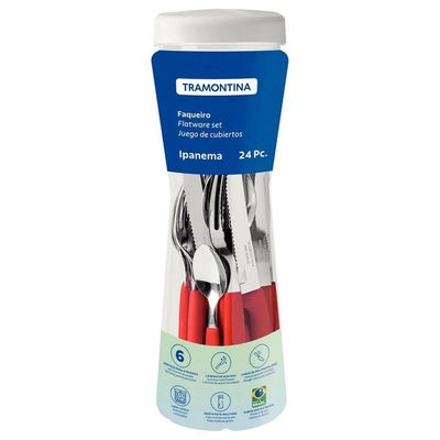 Tramontina Faqueiro Inox 24pc Ipanema Ver 23399791