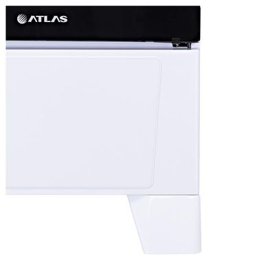Fogão De Piso Atlas 4 Bocas Coliseum Plus Mesa Inox Branco Bivolt