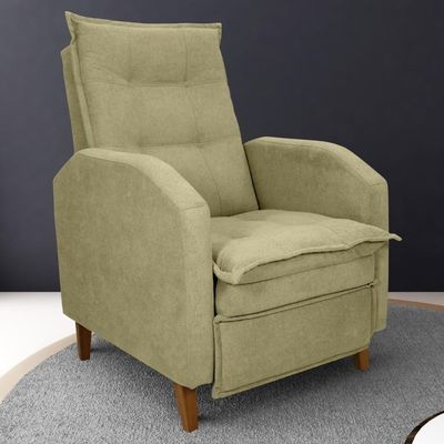 Poltrona Reclinável Leeds Boucle Oliva