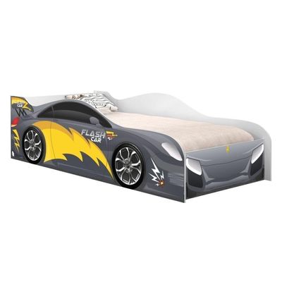 Cama Carro Infantil Raios Chumbo Com Colchão