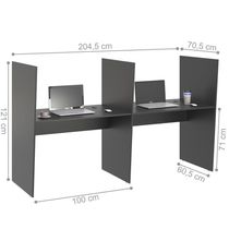 Guiche De 2 Lugar Veneza Preto Onix