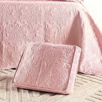 Kit Cobre Leito Colcha Adventure Queen Dupla Face - Rosê - 100% Poliéster