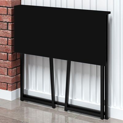 Home Office Vintage Para Escritório Slim Syst Preto