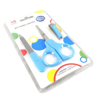 Kit para Unhas Pais&Filhos 7794 Azul