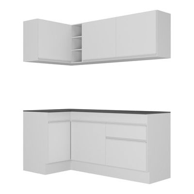 Armário De Cozinha Compacta De Canto Mp2092.891 Branco