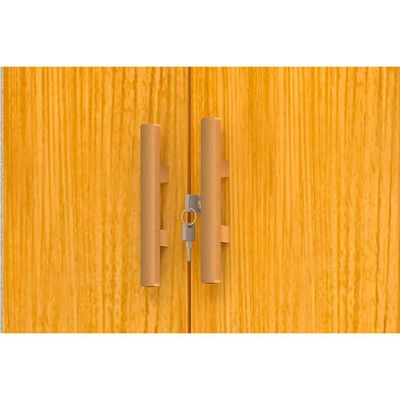Armário Multiuso Juvenil Iris c/ 2 Portas c/ Chave Branco - ACP