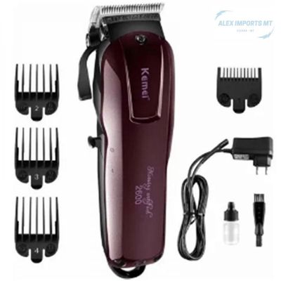 Máquina Corta Cabelo Kemei Acabamento Para Cabelos