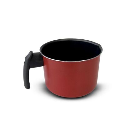 Conjunto Jogo De Panela Antiaderente 5 Peças Alumínio - Vermelho