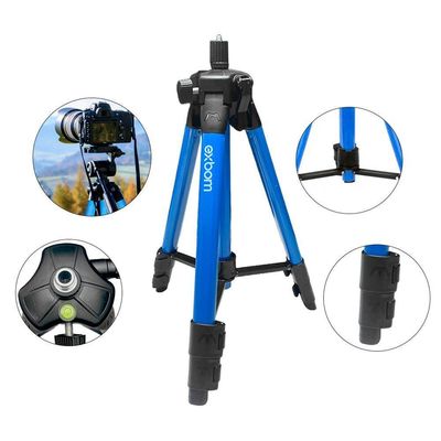 Tripé Telescópico Para Nível A Laser Com Rosca 5/8” Altura De Até 95 Cm