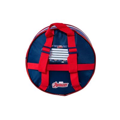 Lancheira Escolar Masculina Capitão América Premium Azul U / Azul