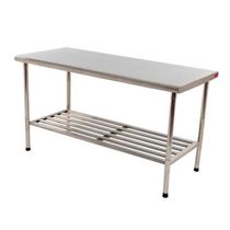 Mesa Aço Inox 430 1,90X0,70 Multiuso - Imeca