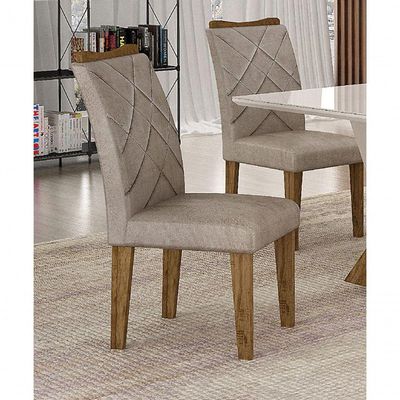 Sala De Jantar Com 4 Cad 1,20x0,80m - Larissa - Leifer Móveis