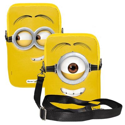 Tablet Positivo Vision Tab 7 Minions Octa-core 3GB RAM 64GB, 7” IPS, WiFi - Capa e Bolsa - Preto