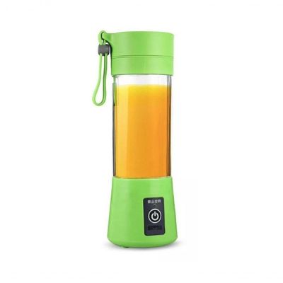 Mini Liquidificador Mixer Juice Usb Verde