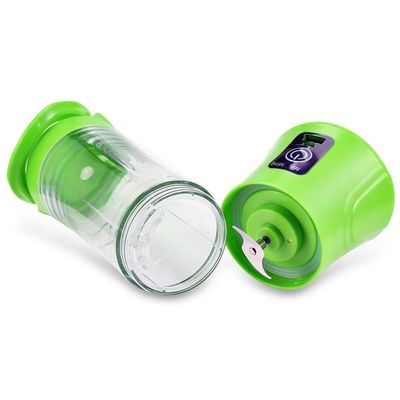 Mini Liquidificador Mixer Juice Usb Verde