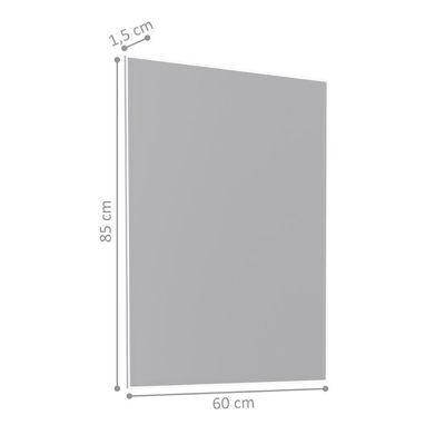 Espelho Para Banheiro 60x85 Betim Branco