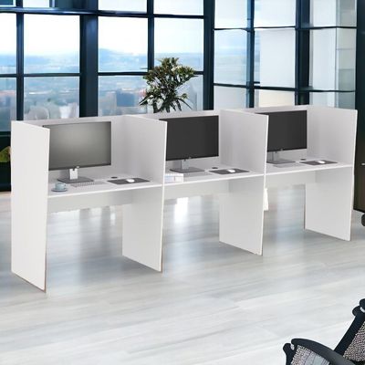 Guiche Office 3 Lugares Irlanda Branco