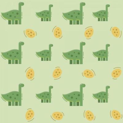 Papel De Parede Infantil Dinossauros E Ovos