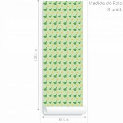 Papel De Parede Infantil Dinossauros E Ovos