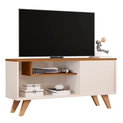 Bancada Tvs 60 Polegadas Porto Off White Nature