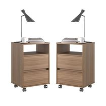 Conjunto De 2 Gaveteiros Flox Affara