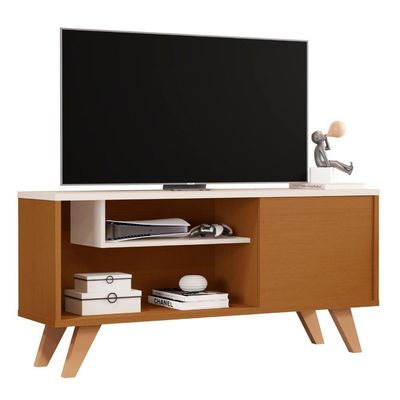 Rack Tvs 60 Polegadas Saint Vicent Nature Off White