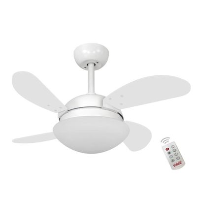 Ventilador Volare Fly Mini Branco 110V E Controle Remoto