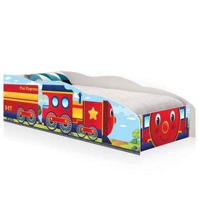 Cama Infantil Premium Kids Carro Trem Piuí Express