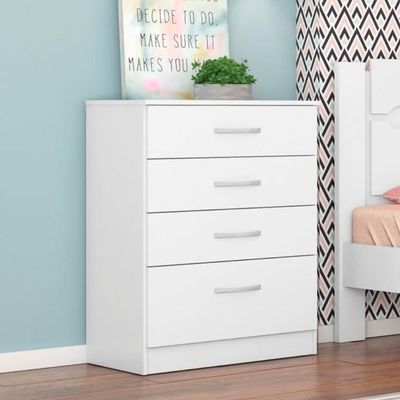 Conjunto Quarto Guarda Roupa E Comoda Ravenna Branco