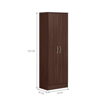 Conjunto Guarda Roupa 4 Portas E Sapateira Lira Cafe Touch