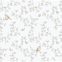 Papel De Parede Enzo Folhagem Cinza 284-2
