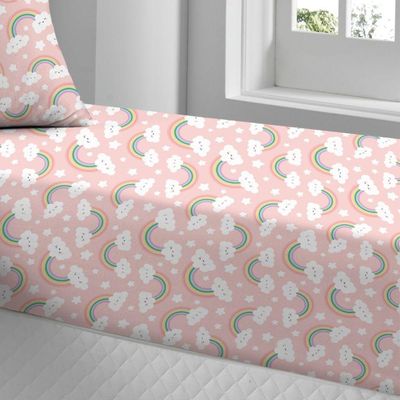 Fronha Avulsa Doce Vida Kids 48x68cm Malha 70% Algodão 30% Poliéster Nuvem