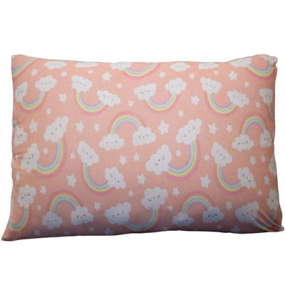 Fronha Avulsa Doce Vida Kids 48x68cm Malha 70% Algodão 30% Poliéster Nuvem